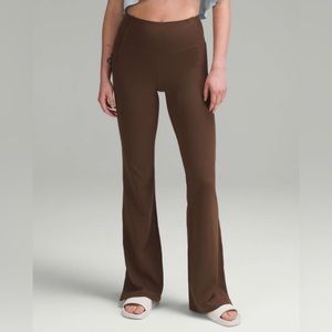 Lululemon split hem flare pants-Java. Open to offers!